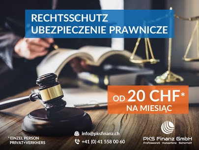 Rechtsschutz - ubezpieczenie prawne w Szwajcarii.